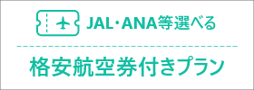 格安航空券付きプラン
